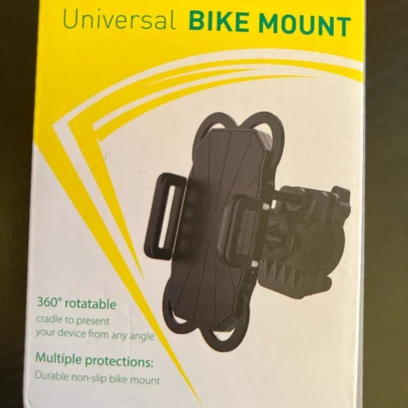 Bike Phone Mount, 360° Rotation, Anti-Shake, Adjustable - Picture 8 of 9